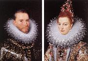 POURBUS, Frans the Younger Archdukes Albert and Isabella khnk France oil painting artist